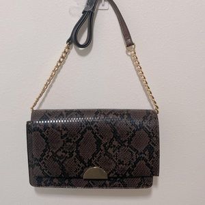 A New Day Faux Snakeskin Crossbody